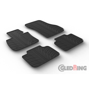Set 4 Covorase Cauciuc dedicate BMW X1 F48&Hybrid 06.2015-05.2022/rubbe