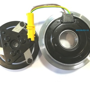 Set bobina, fulie si ambreiaj compresor AC SANDEN SD7V16 / SD6V12 / SD6C12 / SD7C16 6pk 120mm Citroen Xantia, Xsara, Xsara Picasso, C4, C4 Picasso