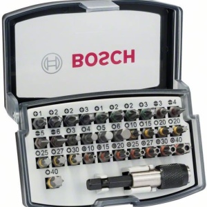 Set capete de şurubelniţă, 32 buc.