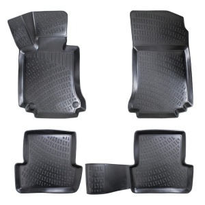 Set Covorase Auto Cauciuc UMBRELLA Dedicate MERCEDES C CLASS W204 2007-2014 - Img 2
