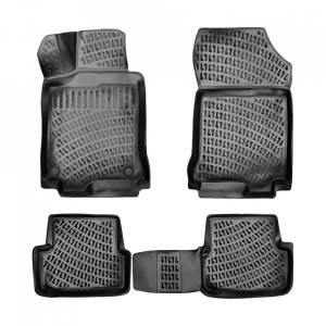 Set Covorase Auto Cauciuc UMBRELLA Dedicate RENAULT LAGUNA III 2007-2015