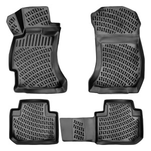 Set Covorase Auto Cauciuc UMBRELLA Dedicate SUBARU FORESTER IV 2014-2018 - Img 2