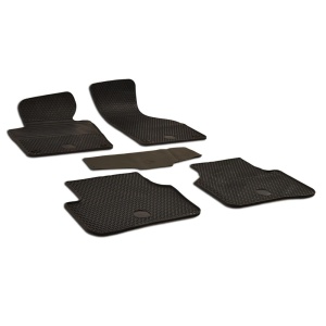 SET COVORASE AUTO CAUCIUC UMBRELLA PENTRU VW PASSAT B6 (2005-2010); B7 (2011-2014); CC (2008-2017) - 5 PCS