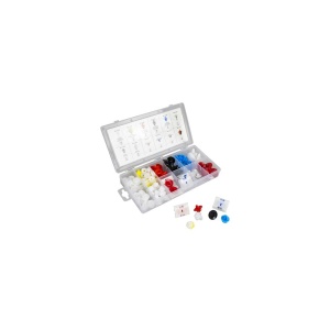 SET DIN 90 BUC CLIPSURI PENTRU PANOU DEFLECTOR JBM PENTRU DACIA. RENAULT