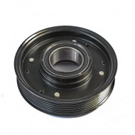 Set fulie si ambreiaj compresor A/C DENSO 6SE/7SE 6SEU12C 7SEU16C 6PK 110mm AUDI, MERCEDES, SEAT, SKODA, VOLKSWAGEN - Img 2