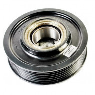Set fulie si ambreiaj compresor A/C DENSO 6SEU14C 6PK 112mm AUDI, SEAT, SKODA, VOLKSWAGEN - Img 2