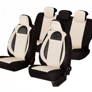 SET HUSE SCAUN RACING BEJ