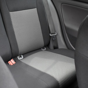 SET HUSE SCAUN UMBRELLA PENTRU AUDI A-4 (B8) 2007-2016 (BANCHETA FRACTIONATA) CU TETIERE FATA PARTIAL PLASTIC. TETIERE SPATE IN FORMA DE L - Img 2
