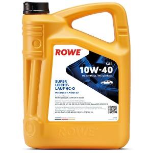 Ulei motor turisme Rowe HighTec Leichtlauf HC-O 10W40 4L