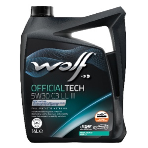 ULEI MOTOR WOLF OFFICIALTECH 5W30 C3 LL III 4L