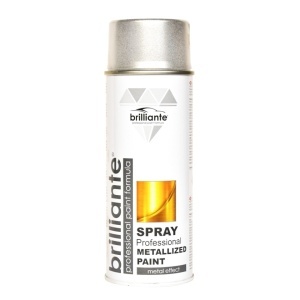 Vopsea Spray Metalizata Gri 400ml BRILLIANTE