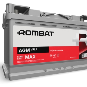 Acumulator Rombat AGM-VRLA 80 Ah Start-Stop