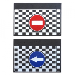APARATORI NOROI CAMION 3D 40X45 CM SET 2 BUC
