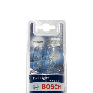 Bec Bosch Pure Light W16W 12V 16W W2,1x9,5d Set 2 buc