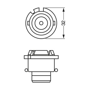 BEC D2S 85V 35W P32D-2 XENON WHITE BOSCH - Img 3
