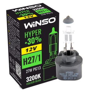 Bec Halogen Winso 12V H27/1 HYPER +30% 27W PG13