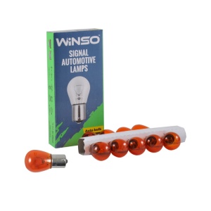 Bec Halogen Winso 12V PY21W 21W BA15s Amber