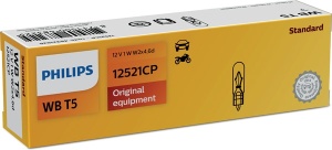 BEC INTERIOR WB T5 12V PHILIPS SET 10 BUC - Img 3