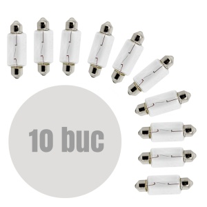 Bec MTR C10W 12V 10W SV8.5 Set 10 buc