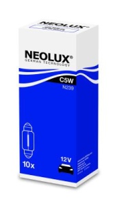Bec Neolux C5W 12V 5W SV8.5-8 Set 10 buc