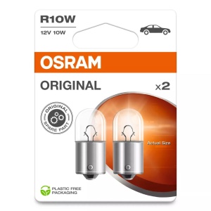 Bec Osram Original R10W 12V 10W BA15s Set 2 buc