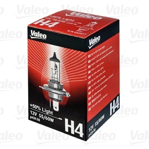 Bec Valeo H4 12V 60/55W P43t-38 +50% Light