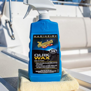 Ceara ambarcatiuni si rulote Marine/RV M59 Quik Wax Clean & Protect MEGUIARS 473ml M5916 - Img 2