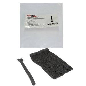 Cleme pentru cabluri negre 12,5x180mm 50buc