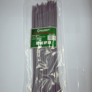 Colier plastic 4.8x350 Gri 100 buc