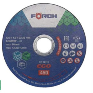 Disc taiere Metal/Inox Eco 450 125x1mm