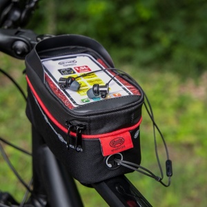 GENTUTA IMPERMEABILA PENTRU BICICLETA CU SUPORT TELEFON - Img 11