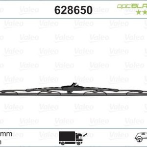 Lamela stergator 650 mm