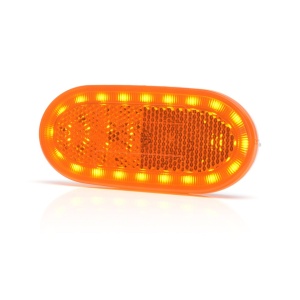 LAMPA GABARIT LED 1386 W197, 12V-24V, POZITIE PORTOCALIU WAS - Img 11