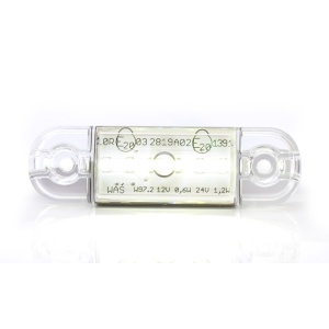 LAMPA GABARIT LED 713 W97.2, 12V-24V, POZITIE ALB WAS - Img 4