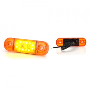 LAMPA GABARIT LED 714 W97.3, 12V-24V, POZITIE PORTOCALIU WAS