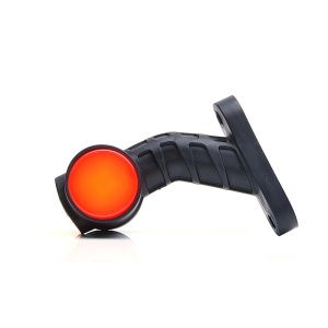 LAMPA GABARIT LED CU BRAT 1096L W148.2, 12V-24V, POZITIE ALB / ROSU STANGA WAS - Img 2