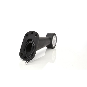 LAMPA GABARIT LED CU BRAT 875L W21.3STAR, 12V-24V, POZITIE ALB / ROSU STANGA WAS - Img 4