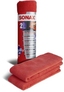 LAVETE MICROFIBRA PENTRU CURATARE EXTERIOARA 2 BUCATI SONAX - Img 2