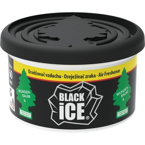 Odorizant auto WUNDER-BAUM Fiber Can Black Ice