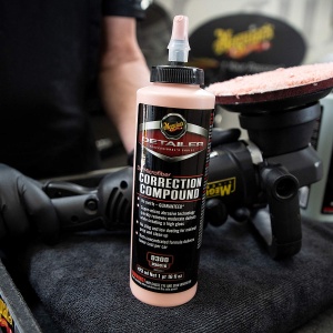POLISH CORECTARE ZGARIETURI MICI 473ML, MICROFIBRE CORRECTION COMPOUND - MEGUIARS - Img 2