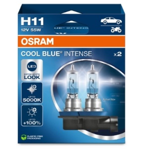 SET 2 BECURI 12V H11 55 W COOL BLUE INTENSE NextGen OSRAM