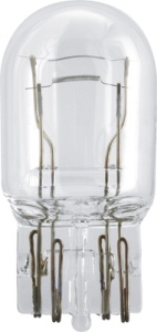 SET 2 BECURI FARA SOCLU 12 V W21/5W W3X16q PHILIPS - Img 1