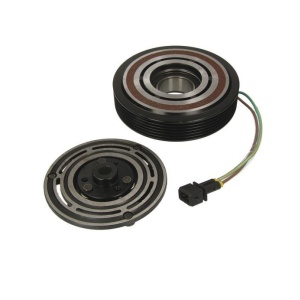 Set bobina, fulie si ambreiaj compresor A/C SANDEN SD7V16 6pk 126mm - VW LT 28-35 II, LT 28-46 II, TRANSPORTER IV 