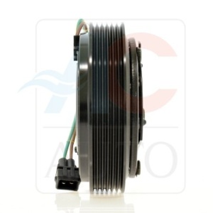 Set bobina, fulie si ambreiaj compresor AC SANDEN SD7V16 6PK 126mm compatibil VW Transporter T4 (1990-2003) si VW LT II (1996-2006) - Img 2