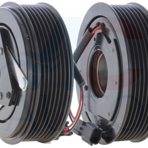Set bobina, fulie si ambreiaj compresor AC ZEXEL DKV-11R 7PK 115mm DACIA Logan Sandero 0.9TCe