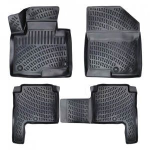 Set Covorase Auto Cauciuc UMBRELLA Dedicate HYUNDAI SANTA FE III 2012-2018