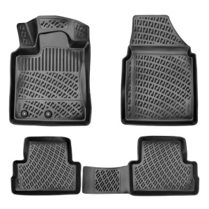 Set Covorase Auto Cauciuc UMBRELLA Dedicate NISSAN QASHQAI I (J10) 2006-2013 - Img 2