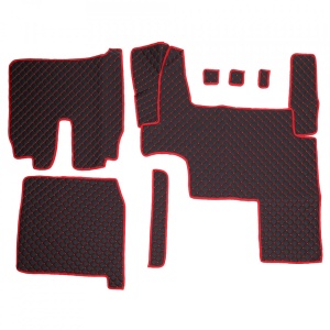 Set Covorase PIELE ECOLOGICA TRUCK UMBRELLA dedicate MAN TGX EURO 5. NEGRU
