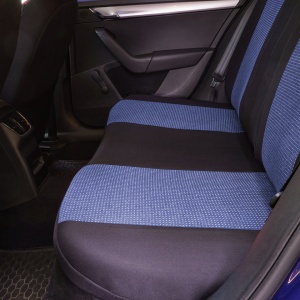 SET HUSE SCAUN RACING ALBASTRU - Img 2