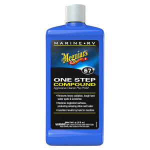 Solutie polish ambarcatiuni si rulote MEGUIARS Marine/RV One Step Compound 946ml M6732